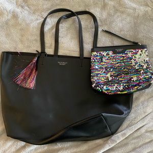 Oversized Victoria’s Secret Tote Bag
